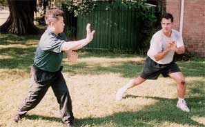 Training in the park 2004